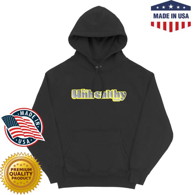 Official Anne-Marie Merch Store Anne Marie Unhealthy Club Black Hoodie Anne - Marie Apparel Clothing Shop AnneMarie