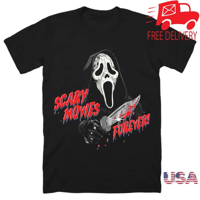 Official Cavity Colors Ghost Face: Scary Movies Forever! - Attractive Shirt