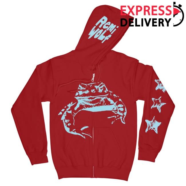 Official Remi Wolf Merch Store Remi Wolf Big Froggy Zip Up Hoody