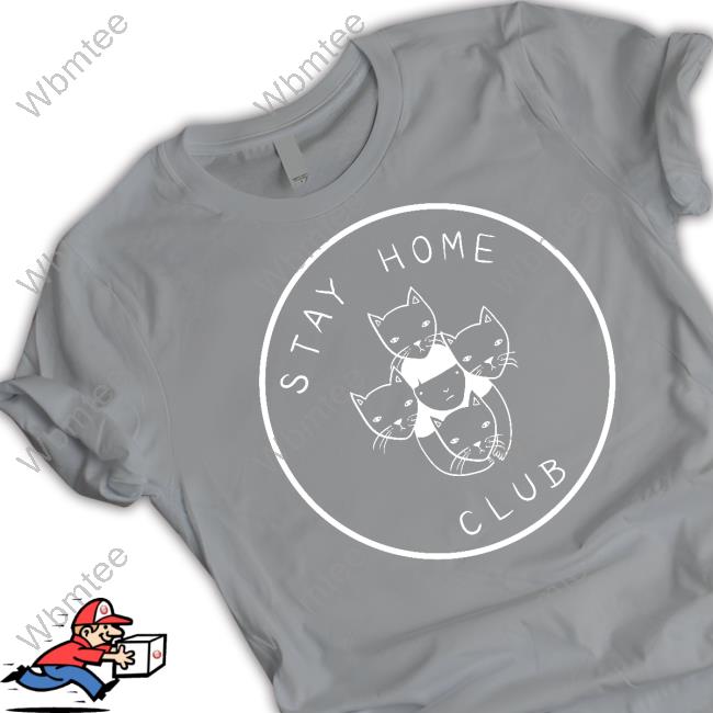 Stay Home Club Black Hoodie