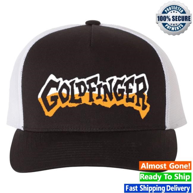 Goldfinger Trucker Hat Logo Hit for Pit Nights