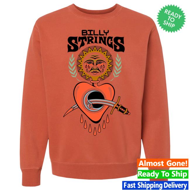 Billy Strings Sun Heart Crewneck Sweatshirt 2023