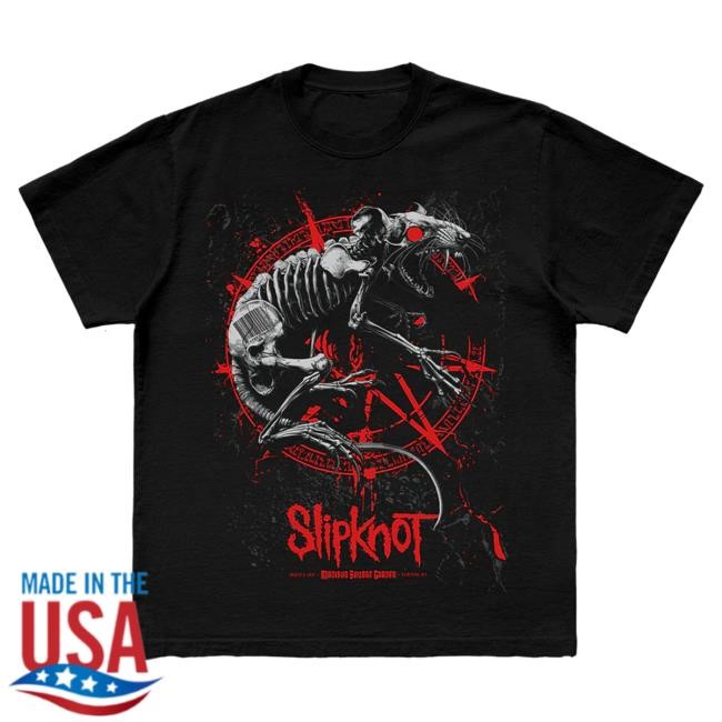 Official Slipknot Merch Store 2024 Tour New York Top Shirt Slipknot Clothing Shop