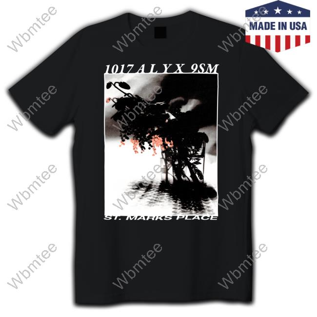 Louis Tomlinson 1017 Alyx 9Sm St Marks Place Black Tee Shirt