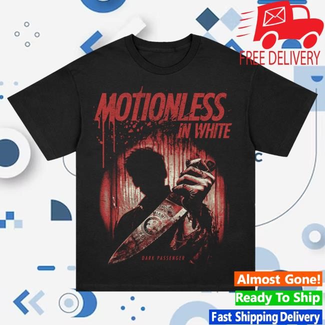 Official Miwmerch Motionless In White Dark Passenger T Shirt (Black) Miw Merch Store
