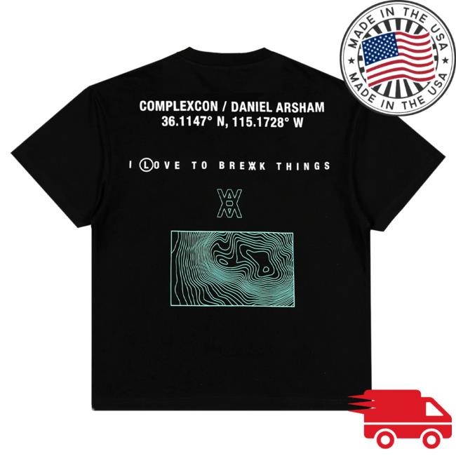 Official Complex Store Shop Merch Daniel Arsham + ComplexCon Las Vegas Racing New Shirt ComplexCon 2025