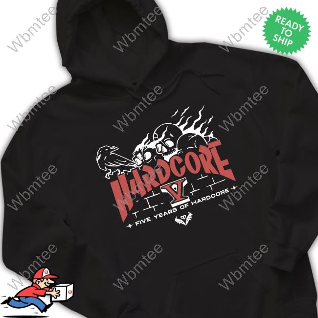 Officia Philza Merch Store Hardcore Anniversary Tshirt