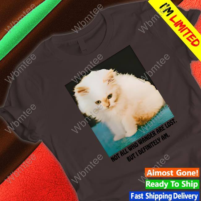 Official Not All Who Wander Are Lost But I Definitely Am Shirt Goodshirts Merch
