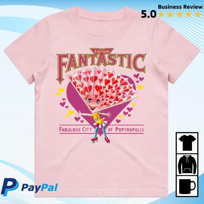 Official Elton John Merch Store Captain Fantastic Girls New T Shirt