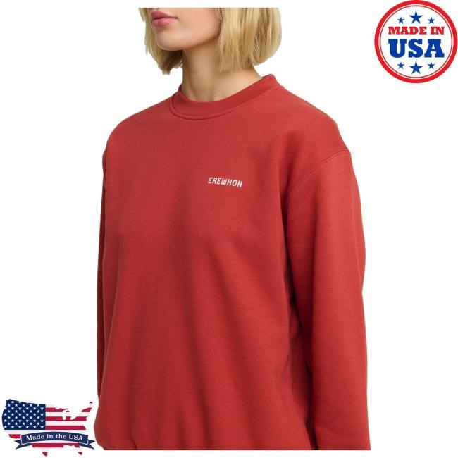 Official Erewhon Erewhon Crewneck | Tomato Erewhon Market