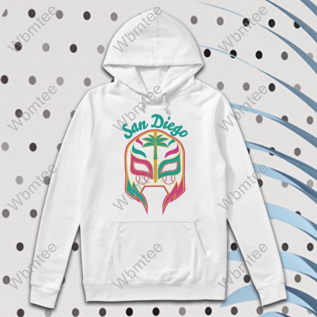 Official Breakingt Merch San Diego Lucha Mask Shirt