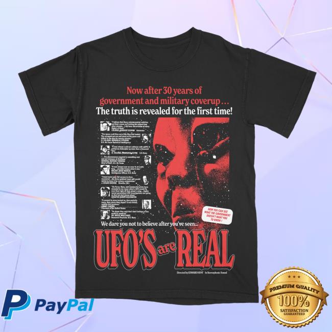 Official Studio House Designs Ufo's Are Real Tees Studiohouse Designs