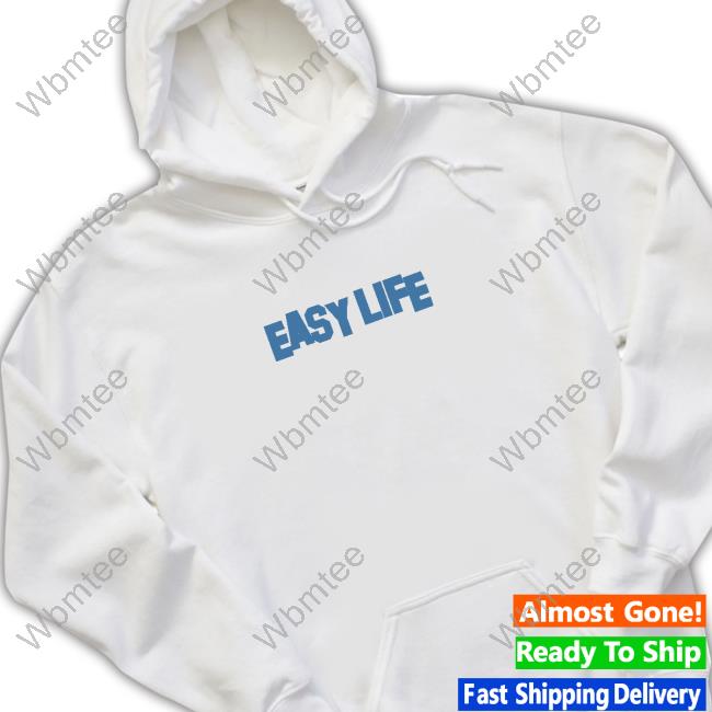 Lofe Merch Easy Life Blue Logo Tee
