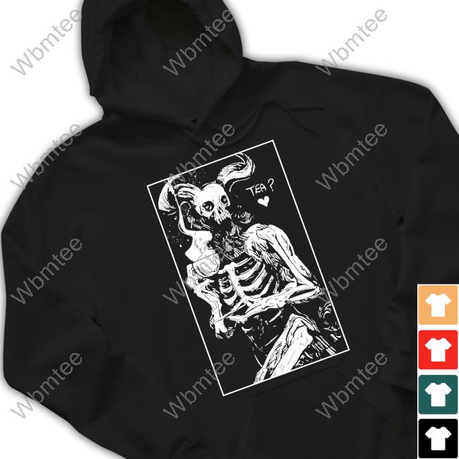 Wolfskulljack Merch Tea Demon Tee Shirt