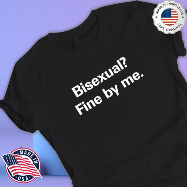 Bisexual fine by me Hooded Sweatshirt