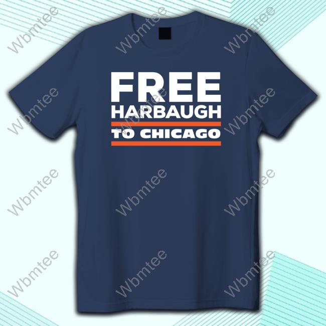 Official Big Cat Barstool Sports Store Free Harbaugh To Chicago Tee Shirt