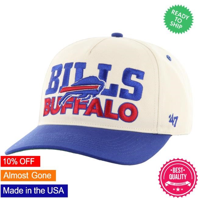 Summer Crowd Buffalo Bills Natural Adjustable Hat
