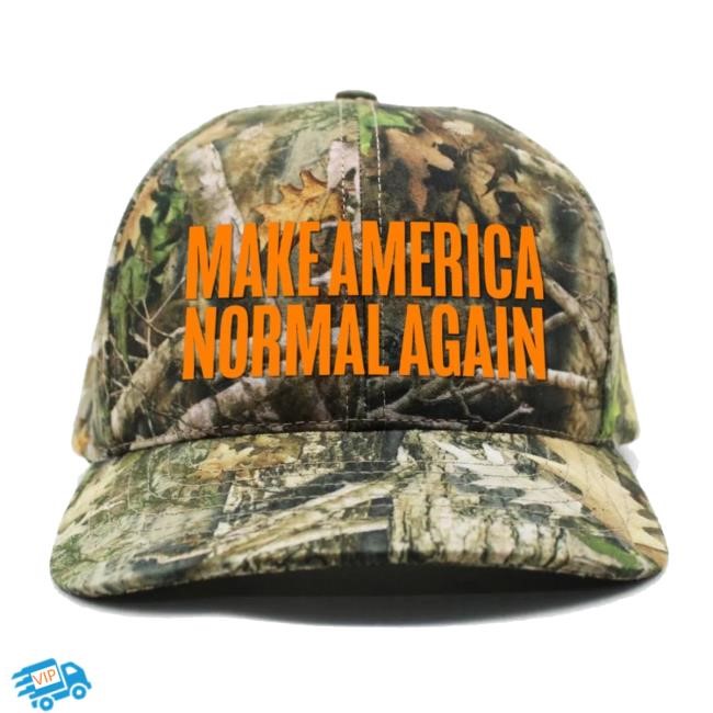 Make America Normal Again Camo Cap