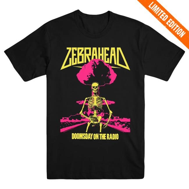 Official Zebrahead Merch Zebrahead Doomsday on the Radio Tee