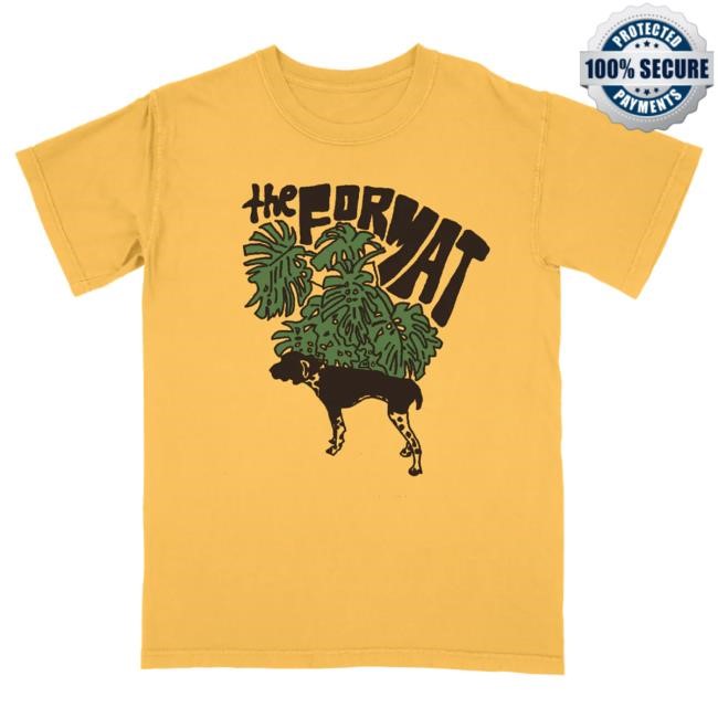 Hello Merch Official Merch The Format Arrow Mustard Tshirt HelloMerch