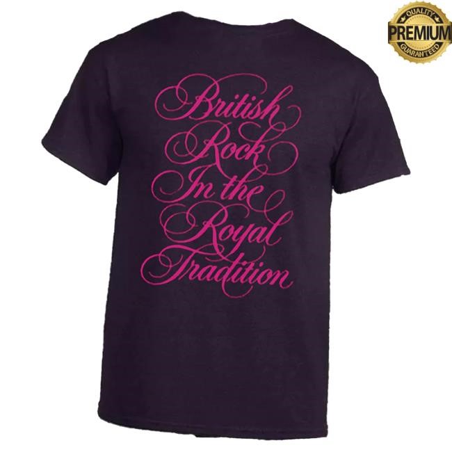 Official Queen Online Store British Rock In The Royal Tradition T Shirt