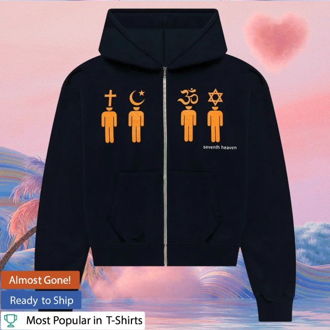 Seventhheaven Coexist Zip Up Hoodie