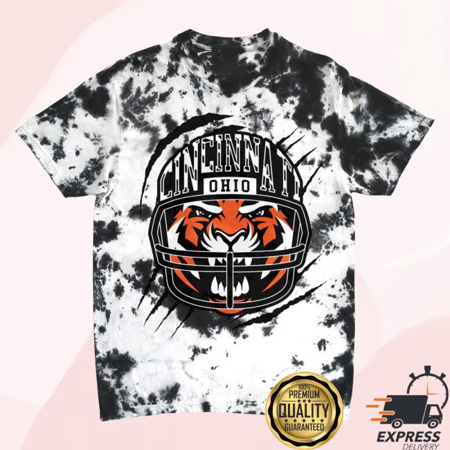 Official Ohio Clothing Store Shop Angry Cincy Tie Dye 3D Sweater Ohioclothing
