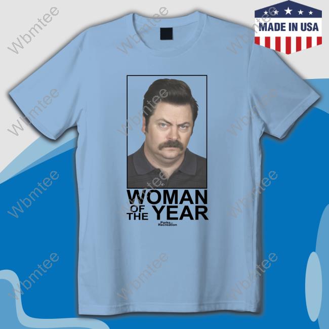 Official Woman Of The Year Parks And Recreation Long Sleeve Tee Shirt