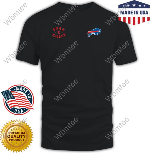 Official Buffalo Bills Born x Raised T-Shirt