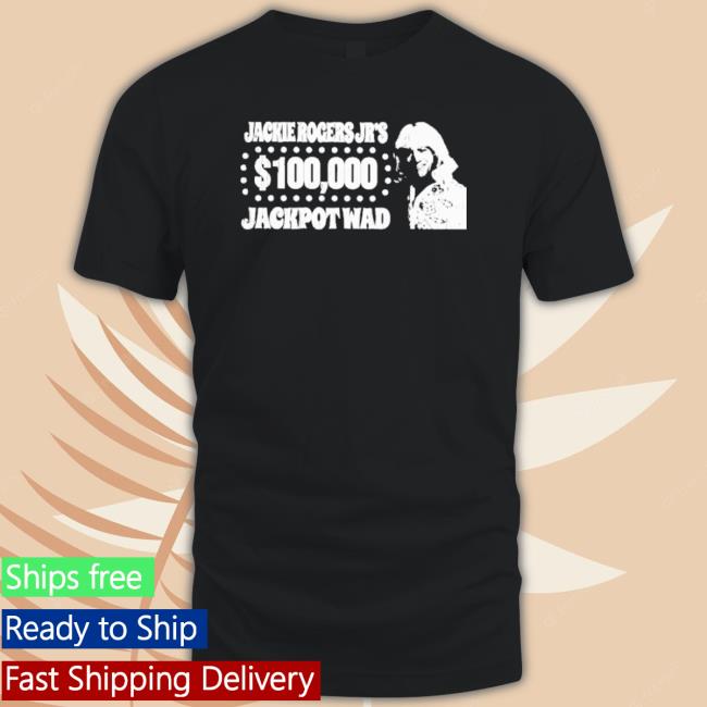 Official Jackie Rogers Jr $100000 Jackpot Wad Sweaters