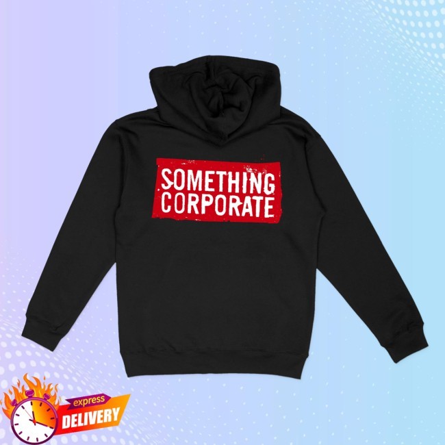 Andrew McMahon Something Corporate Logo Hoodie