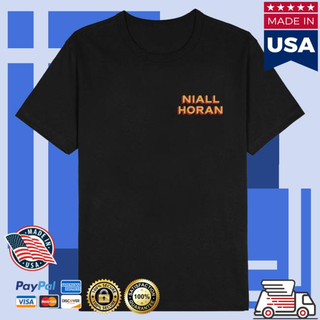 Official Niall Horan The Show Black Hot Shirt