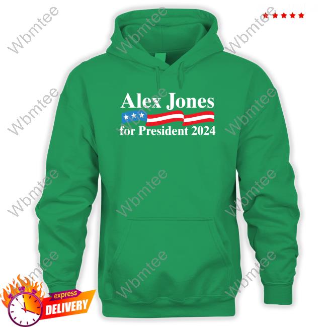 Alex Jones For President 2024 Long Sleeve T Shirt