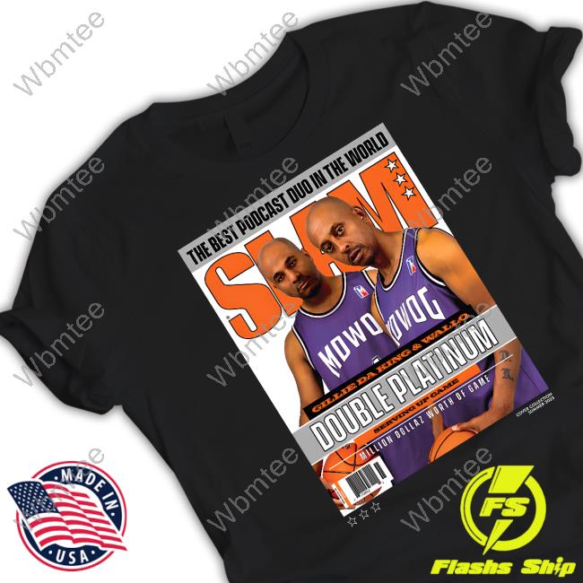 Barstool Sports Mdwog X Slam Double Platinum Shirt