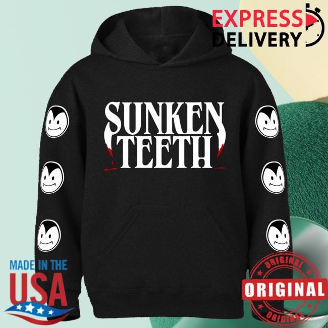 Sunken Teeth Long Sleeve Hoodie Sunken Teeth Merch