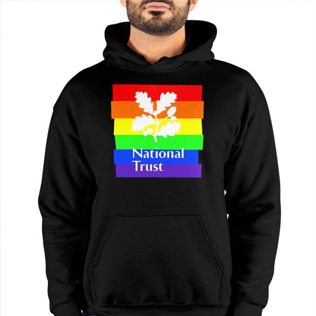 Pride LGBTQ National Trust Hooded Sweatshirt Luke Pollard MP