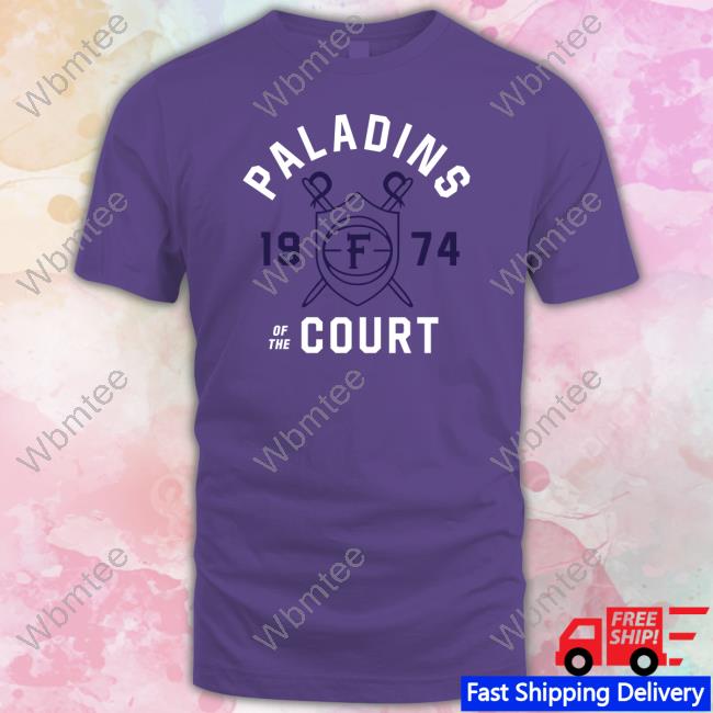 Vintage Furman Paladins Of The Court Shirt