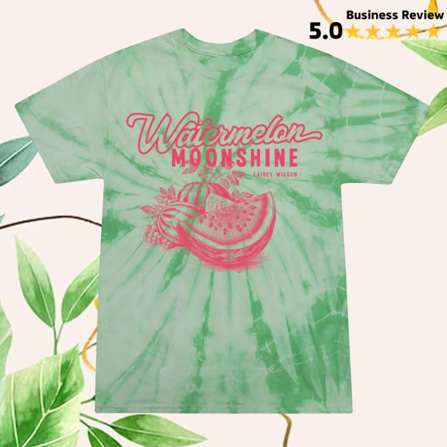 Lainey Wilson Merch Watermelon Moonshine Tie Dye Tee