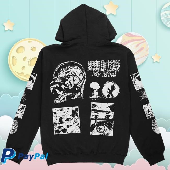 Official Alexisonfire Merch Maybe I'm Losing My Mind Pullover Hoodie