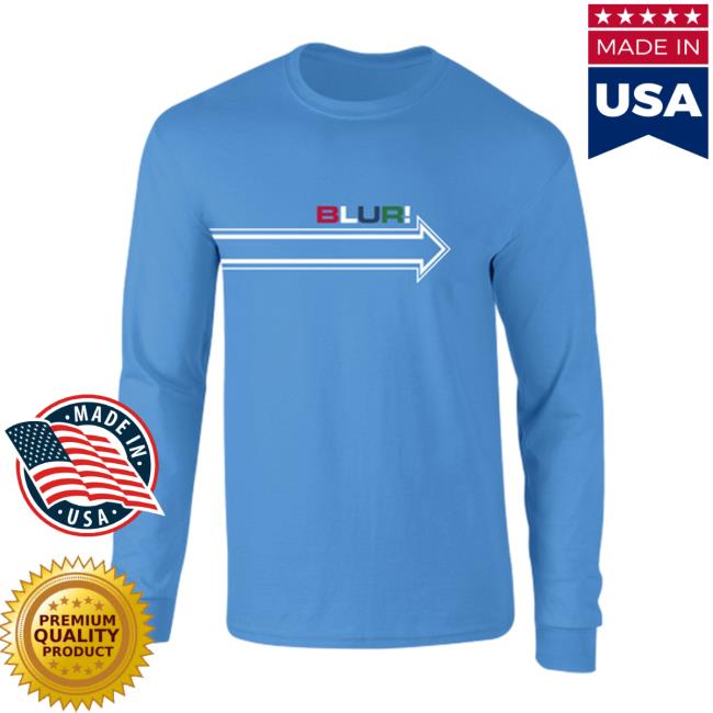 Official Blur Merch Tour Arrow Crewneck Sweatshirt