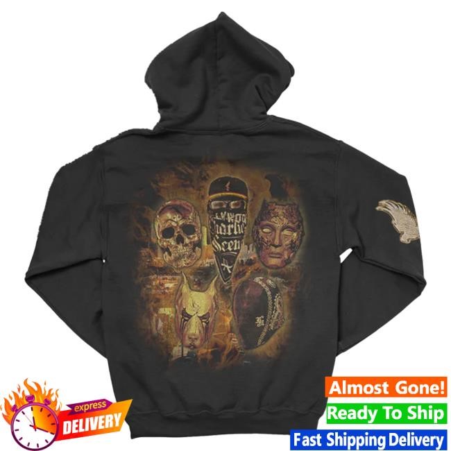 Official Hollywood Undead Merch Store Bling Sweatshirts (Black) HollywoodUndead