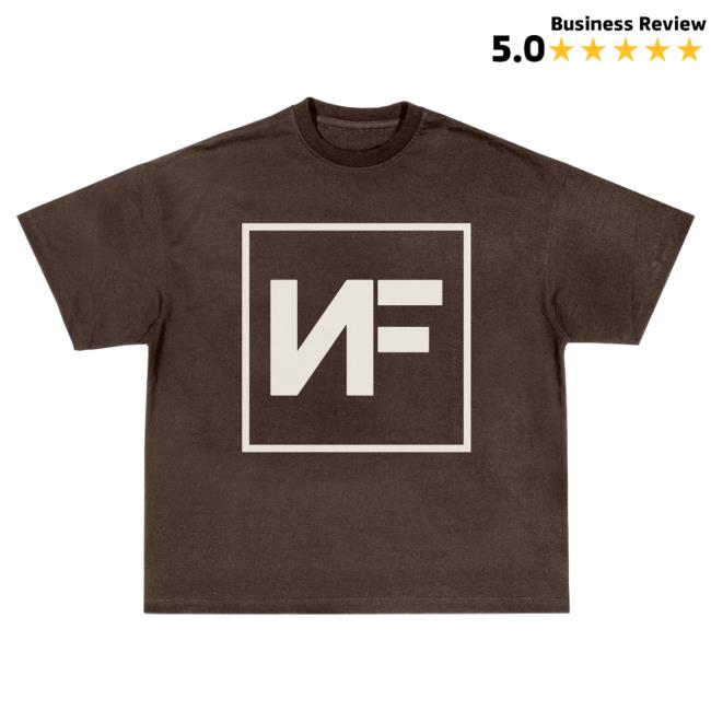 Official Nathan John Feuerstein Nf Merch Store Brown Nf Box T-Shirt Nf Real Music Shop