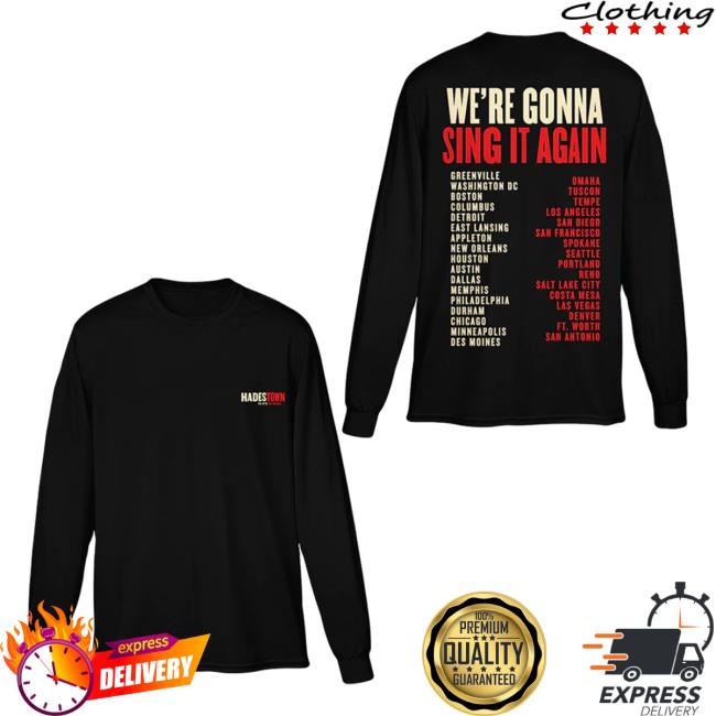 Official Hadestown Merch Hadestown Long Sleeve Shirt 2024
