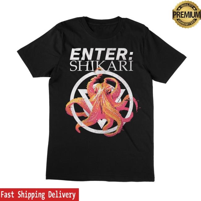 Giant Pacific Octopus Logo S/S Tee - Enter Shikari