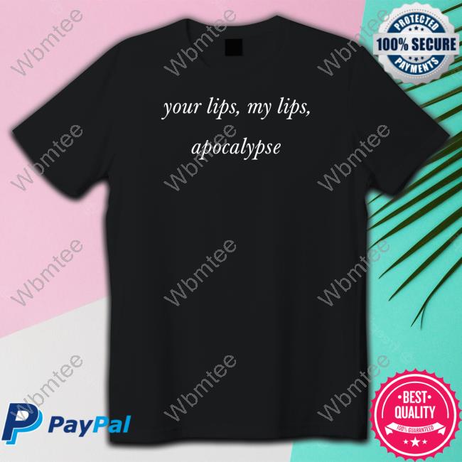 Cigarettes After Sex Merch Your Lips My Lips Apocalypse Crewneck Sweatshirt