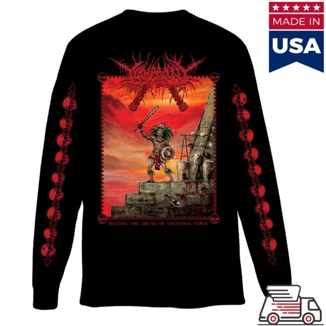 20 Buck Spin Tzompantli - Beating The Drums Of Ancestral Force Longsleeve T Shirt
