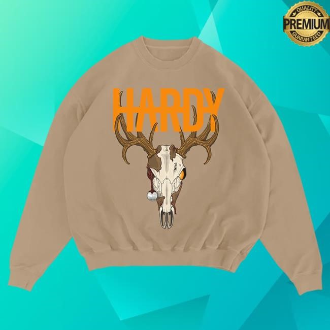 Official Hardy Merch Store Hardy Deer Skull Sweatshirts