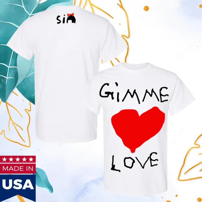 Official Sia Merch Store Shop Sia Gimme Love Shirt 2024