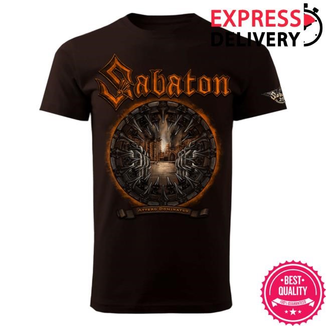 Official Sabaton Merch Store Sabaton Attero Dominatus Special Edition Attractive Shirt Sabaton Shop