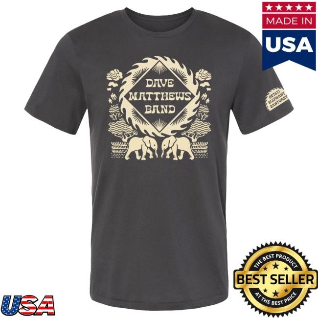Official Dave Matthews Merch Store Shop Dave Matthews Band DMB x Reteti Elephant Sanctuary Tee